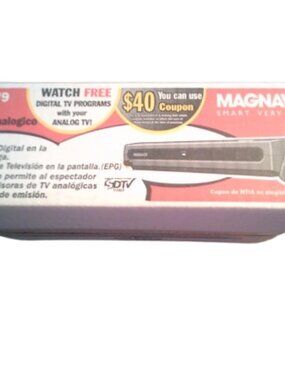 Magnavox TB110MW9A DTV Digital to Analog Converter Box Remote Over-The-Air TV